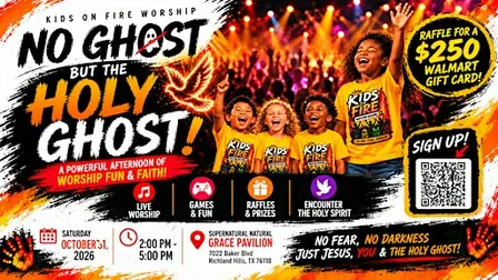 No Ghost but the Holy Ghost Kids Event