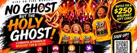 No Ghost but the Holy Ghost Kids Event