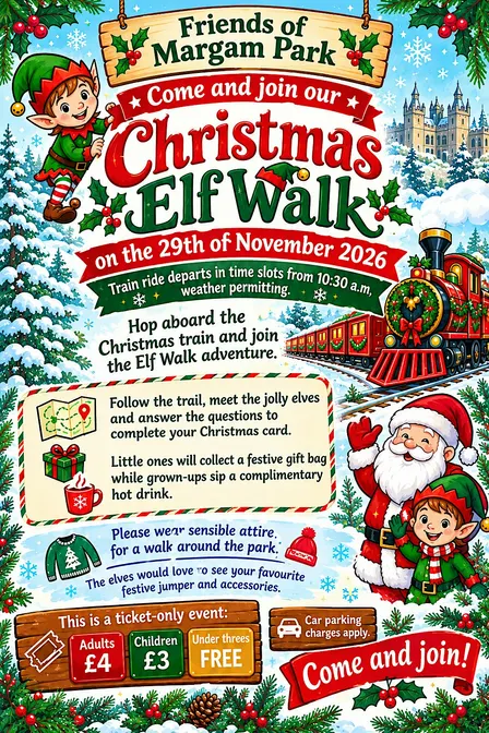 Margam Elf Walk 2026