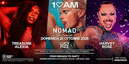 10AM MORNING CLUB | LUCY FIZZ+ HARVEY ROSE +  TREASURE from GLITTERBOX