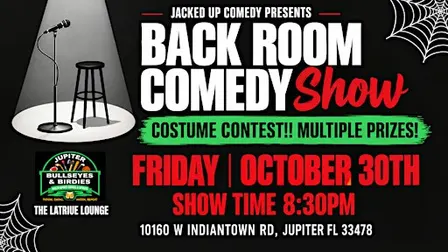 Back Room Comedy Night At Bullseyes And Birdies 10/30