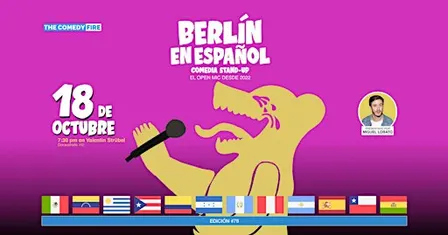 Berlín en Español Comedia Stand-up | EL OPEN MIC #78 - Desde 2022