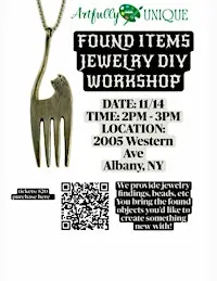 Found Items Jewelry DIY Workshop