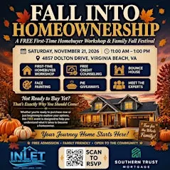 Fall into Homeownership | Fall Festival and First Time Homebuyer Workshop