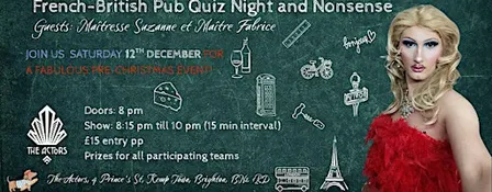 French-British Pub Quiz Night and Nonsense