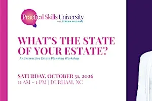 What's The State of Your Estate?