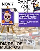 Dia de los Muertos Paint & Sip Event!