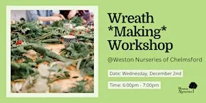 Wreath Making Workshop - Chelmsford