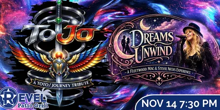 Toto & Journey Tribute - ToJo & Stevie Nicks Tribute Dreams Unwind