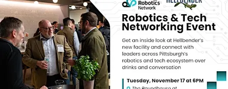 Robotics & Tech Happy Hour (Hellbender Open House)