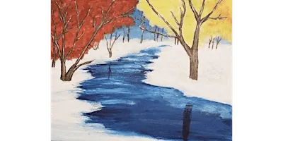 Freezing River - Paint and Sip in Sacramento | Classpop!™