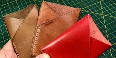 Make  a Leather Credit Card Holder