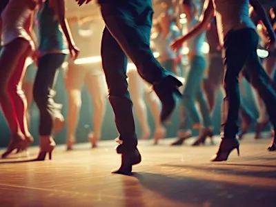 Line Dancing at the Forum