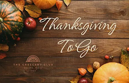 Thanksgiving To-Go!