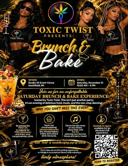 Toxic Twist Presents: Brunch & Bake