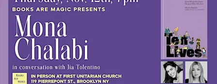 Offsite: Mona Chalabi: Ten Lives w/ Jia Tolentino