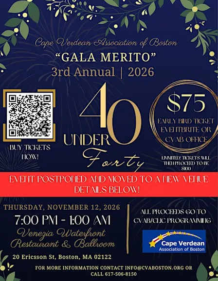 3rd Annual Cabo Verdean 40 under 40 Gala Merito