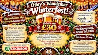 Otley's Wunderbar Winterfest! Friday 18th December session - 15.00-18.00