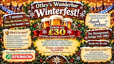 Otley's Wunderbar Winterfest! Saturday 19th December session - 13.00-16.00