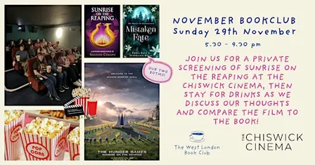 November Book Club X Chiswick Cinema