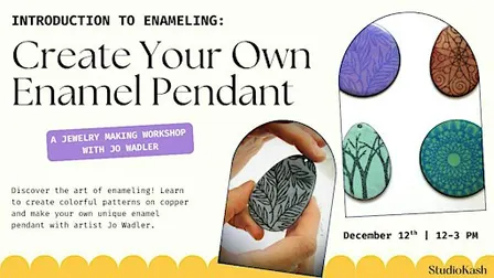 Introduction to Enameling: Create Your Own Enamel Pendant