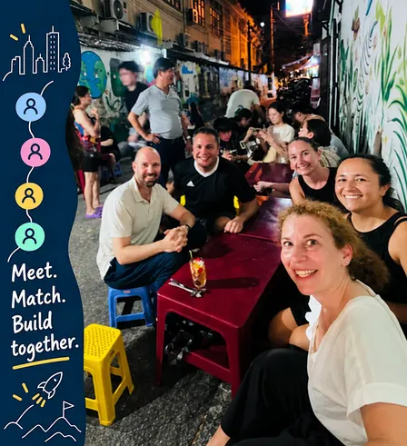 Meet-Match-Build ; Co-Founder Speed-Matching & Networking