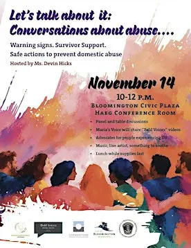 Let's Talk about it: Conversation about abuse...