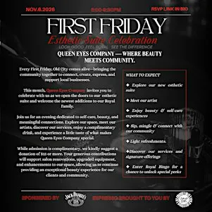 Queen Eyes Company: First Friday Esthetic Suite Celebration