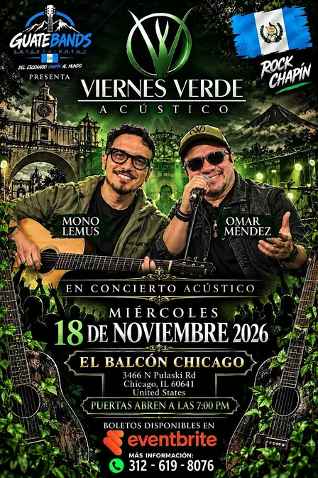 Viernes Verde Acústico Chicago
