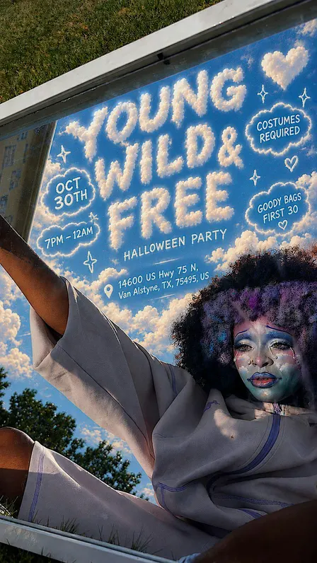 Young, Wild & Free Halloween Costume Party