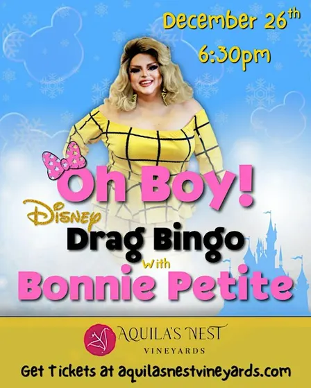Oh Boy! Disney Drag Bingo