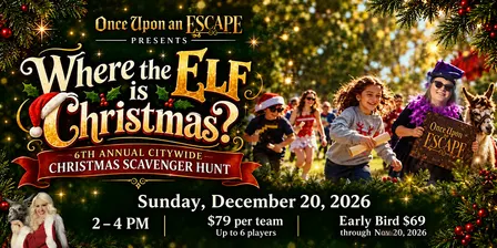 Where the Elf is Christmas?!
