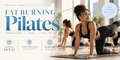 Fat Burning Pilates with Crunch Fitness | Wellness Market