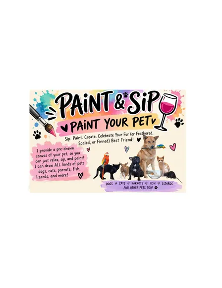Paint Your Pet Event