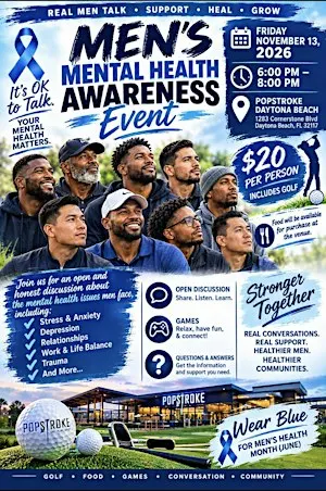 Men’s Mental Health Awareness Event