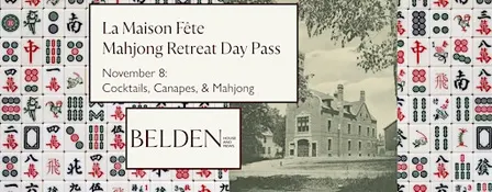 Cocktails, Canapes & Mahjong