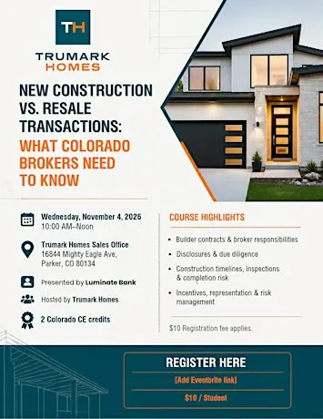 New Construction vs. Resale Transactions
