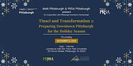 Tinsel and Transformation 2: Preparing Downtown PGH for the Holiday Season