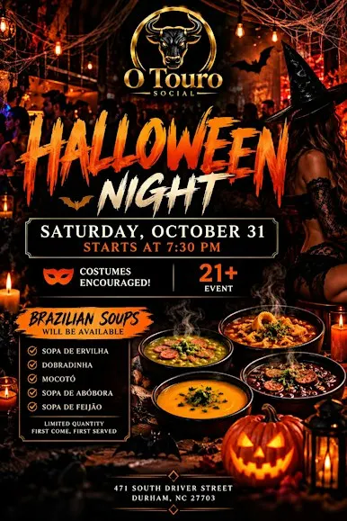 O Touro: Halloween Drinks & Frights