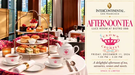 Afternoon Tea at The Luce Room with Crown & Crumpet