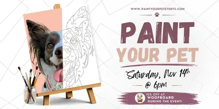 Paint Your Pet @ Woofboard (South Bay)
