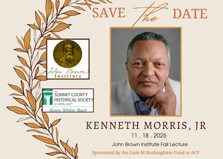 John Brown Institute Fall Lecture
