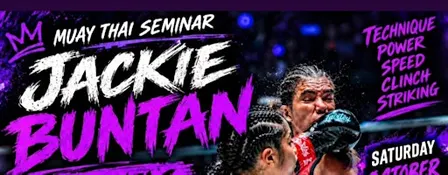 Jackie Buntan Muay Thai Seminar