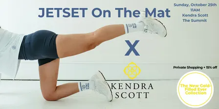 JETSET On the Mat x Kendra Scott