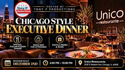 Chicago-Style Executive Dinner at Unico Restaurante 12/2
