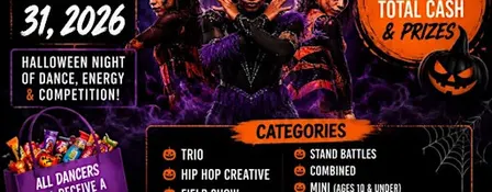 Buck or Boo Halloween dance competition 2026