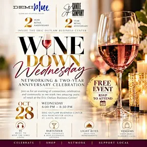 Wine Down Wednesday: A Two-Year Retail Anniversary & Networking Celebration