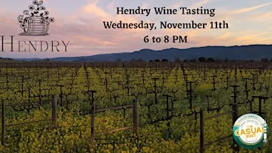 Hendry Wine Tasting