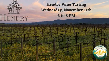 Hendry Wine Tasting