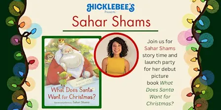 Launch Party and Book Signing for What Does Santa Want for Christmas?